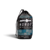 Zero Ice Reusable Cubes - Mini in their black mesh drawstring bag, label reading 100 cubes per bag