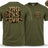 ZRO FKS GVN Double Print T-Shirt - Olive Green