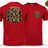 ZRO FKS GVN Double Print T-Shirt - Red