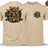 ZRO FKS GVN Double Print T-Shirt - Sand