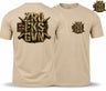 ZRO FKS GVN Double Print T-Shirt - Sand